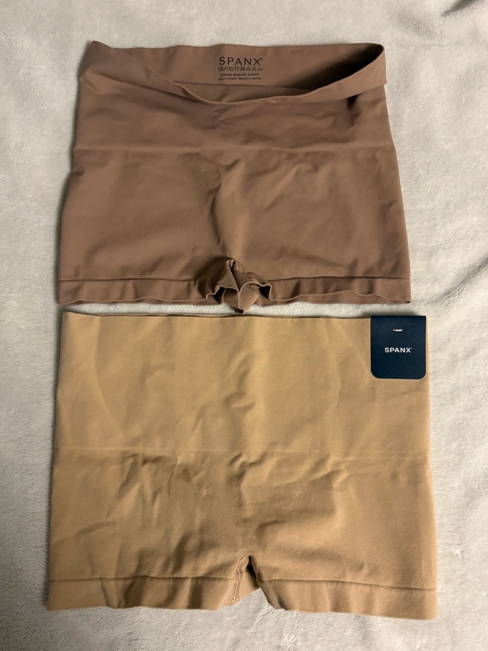 Pair of SPANXshape ExtraOrdinary Shapewear Boyshorts